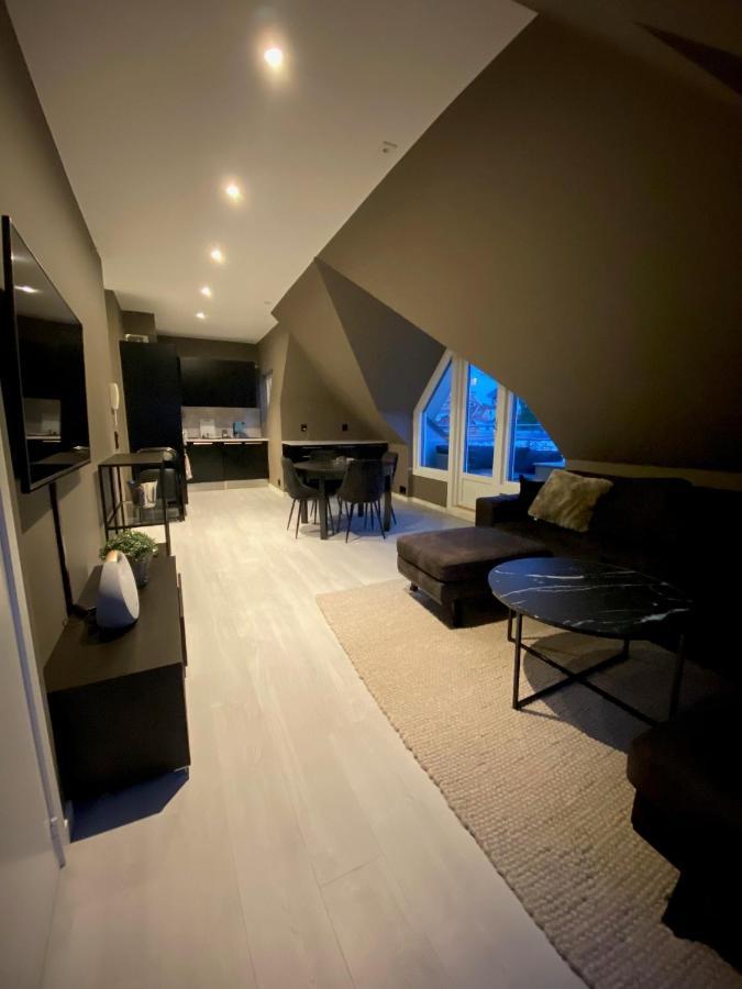Апартаменты Penthouse With Private Balcony In The City Centre Of Берген Экстерьер фото